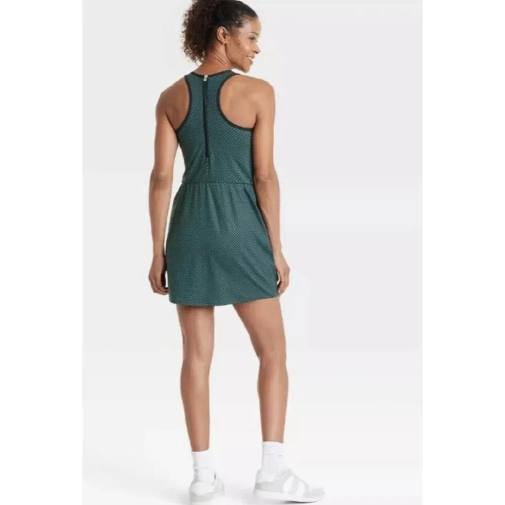 All In Motion Women's UPF 50+ Active Dress Green Size S Moisture Wicking